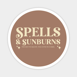 Summerween bookish ghost lover - Summer Vibes, Skeleton beach read Magnet